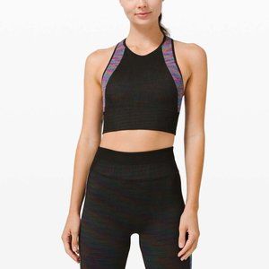 Lululemon Women's Love Revealed Rainbow Sports Bra Size 6